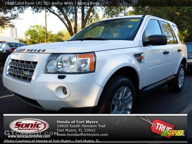 2008 Land Rover LR2 SE in Alaska White