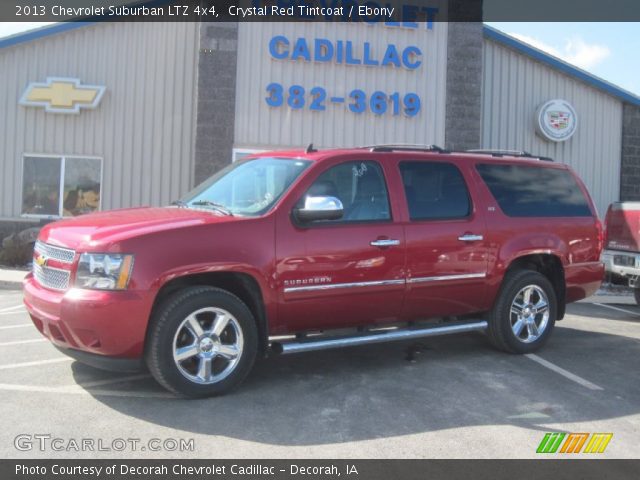 2013 Chevrolet Suburban LTZ 4x4 in Crystal Red Tintcoat