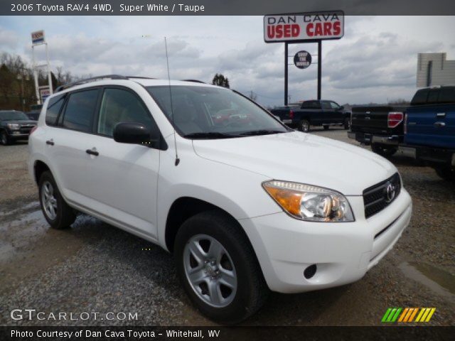 2006 Toyota RAV4 4WD in Super White