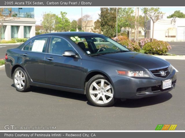 2005 Acura TSX Sedan in Carbon Gray Pearl
