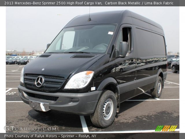 2013 Mercedes-Benz Sprinter 2500 High Roof Cargo Van in Carbon Black Metallic