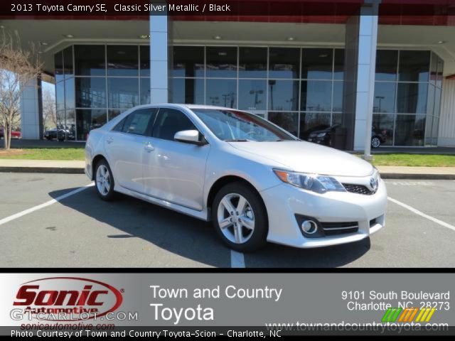 2013 Toyota Camry SE in Classic Silver Metallic