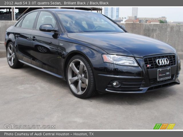 2012 Audi S4 3.0T quattro Sedan in Brilliant Black