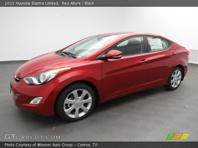 2013 Hyundai Elantra Limited in Red Allure