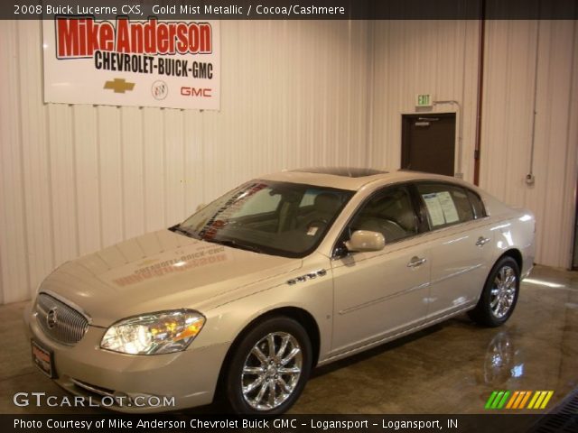 2008 Buick Lucerne CXS in Gold Mist Metallic