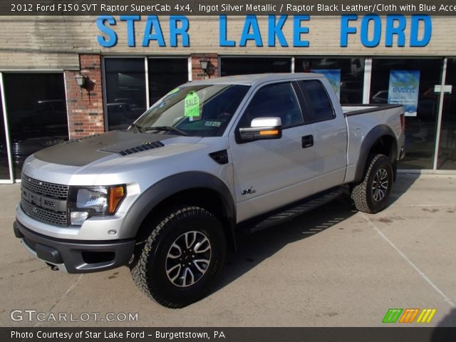 2012 Ford F150 SVT Raptor SuperCab 4x4 in Ingot Silver Metallic