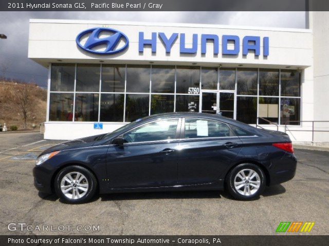 2011 Hyundai Sonata GLS in Pacific Blue Pearl