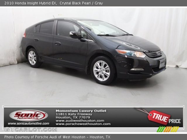 2010 Honda Insight Hybrid EX in Crystal Black Pearl