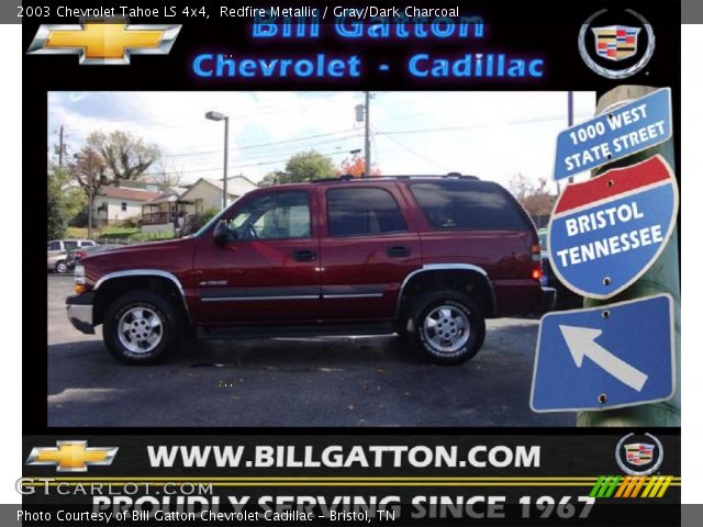 2003 Chevrolet Tahoe LS 4x4 in Redfire Metallic