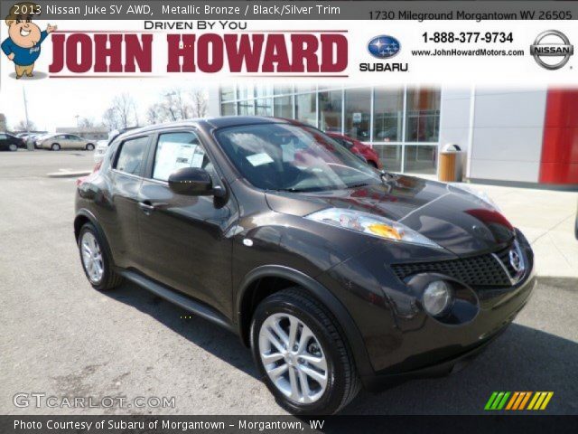 2013 Nissan Juke SV AWD in Metallic Bronze