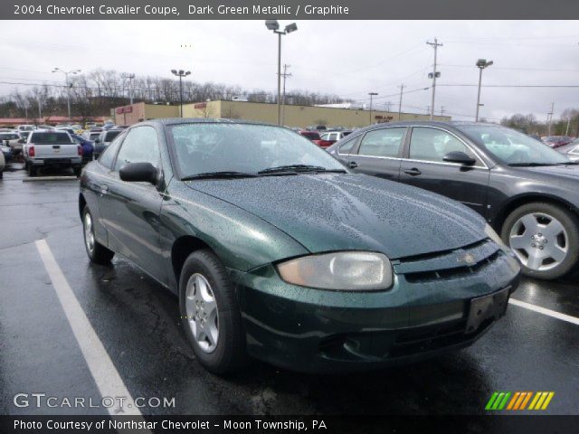 2004 Chevrolet Cavalier Coupe in Dark Green Metallic