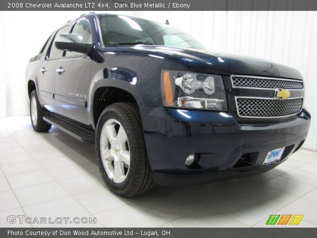 2008 Chevrolet Avalanche LTZ 4x4 in Dark Blue Metallic