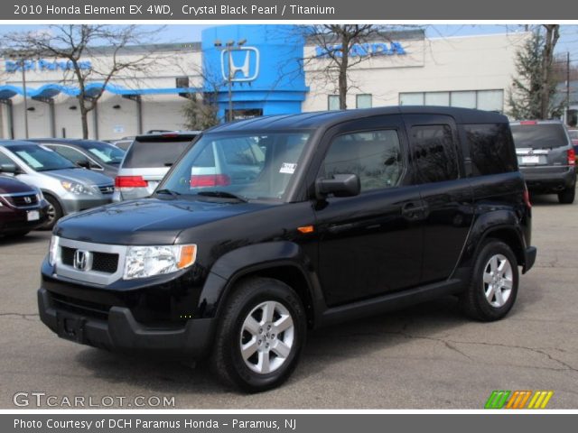 2010 Honda Element EX 4WD in Crystal Black Pearl