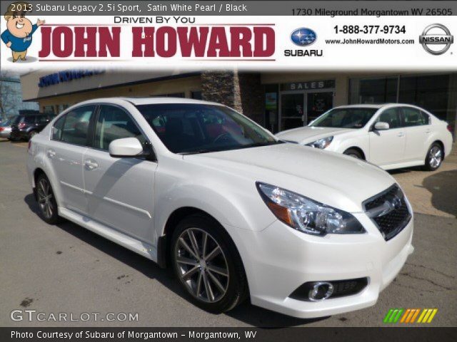 2013 Subaru Legacy 2.5i Sport in Satin White Pearl