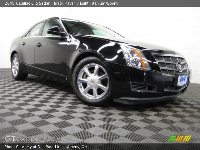 2008 Cadillac CTS Sedan in Black Raven