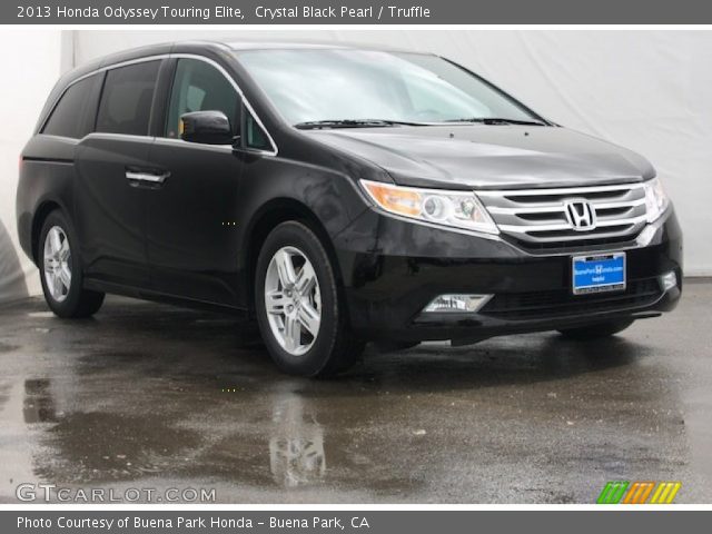 2013 Honda Odyssey Touring Elite in Crystal Black Pearl