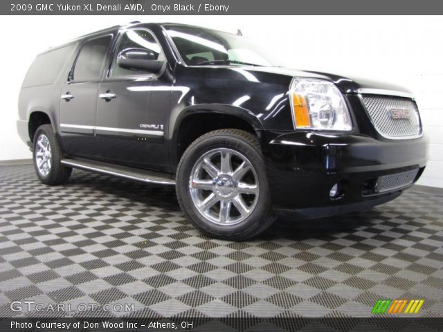 2009 GMC Yukon XL Denali AWD in Onyx Black