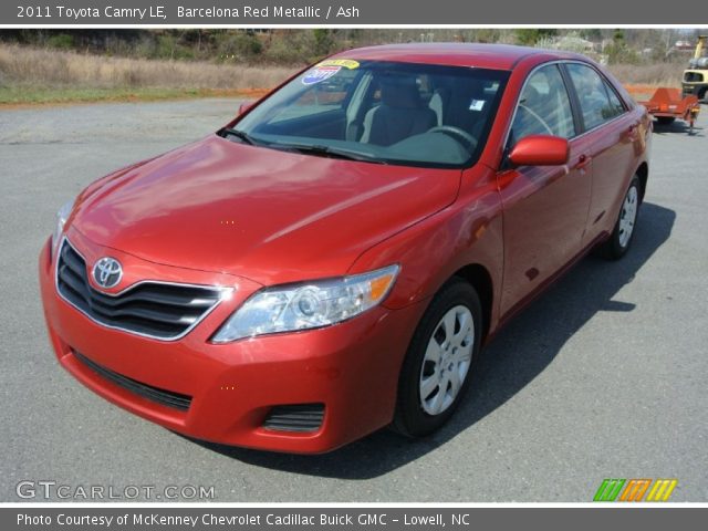 2011 Toyota Camry LE in Barcelona Red Metallic