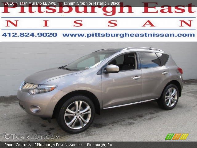 2010 Nissan Murano LE AWD in Platinum Graphite Metallic