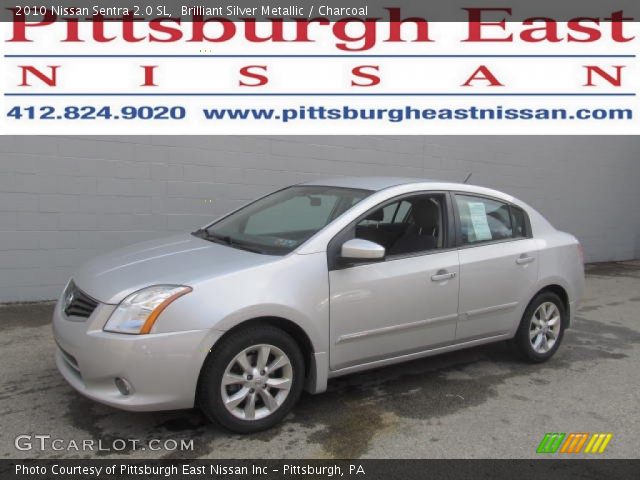 2010 Nissan Sentra 2.0 SL in Brilliant Silver Metallic