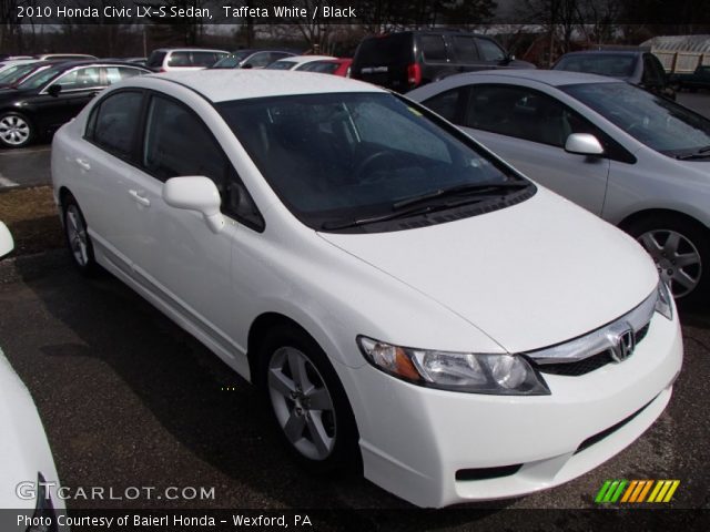 2010 Honda Civic LX-S Sedan in Taffeta White