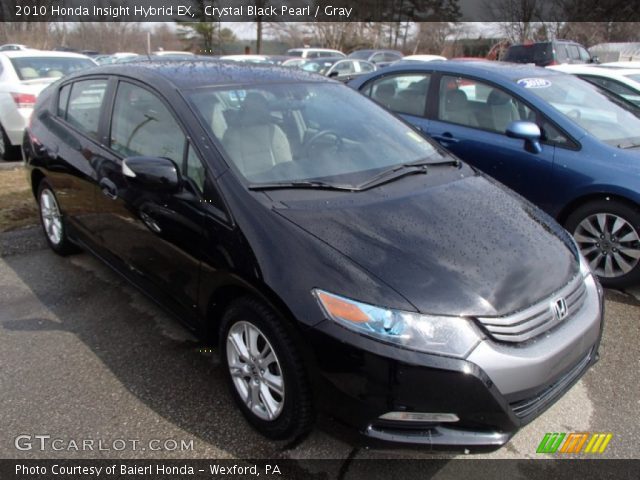 2010 Honda Insight Hybrid EX in Crystal Black Pearl