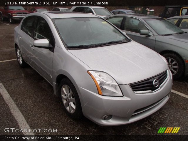 2010 Nissan Sentra 2.0 SL in Brilliant Silver Metallic