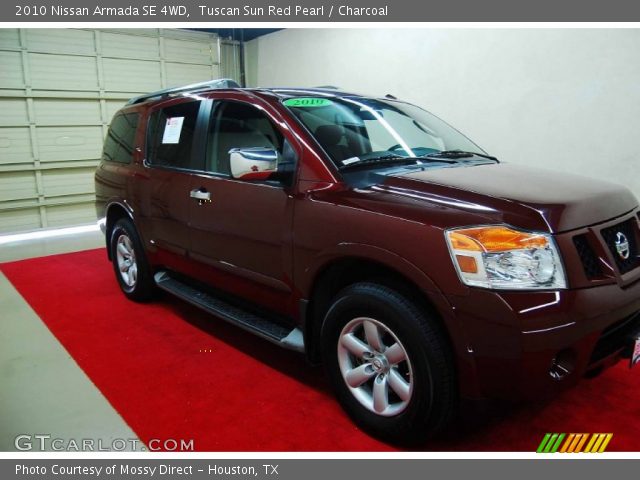 2010 Nissan Armada SE 4WD in Tuscan Sun Red Pearl