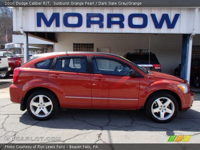 2008 Dodge Caliber R/T in Sunburst Orange Pearl