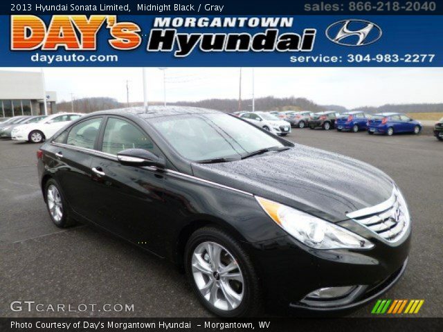 2013 Hyundai Sonata Limited in Midnight Black