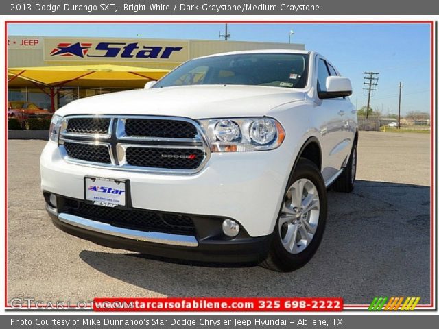 2013 Dodge Durango SXT in Bright White