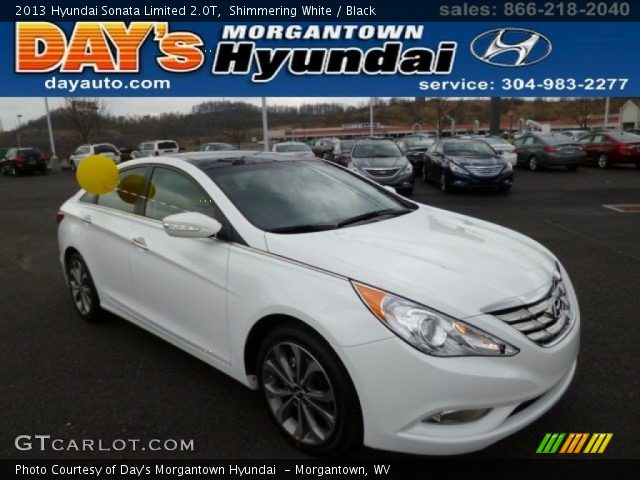 2013 Hyundai Sonata Limited 2.0T in Shimmering White