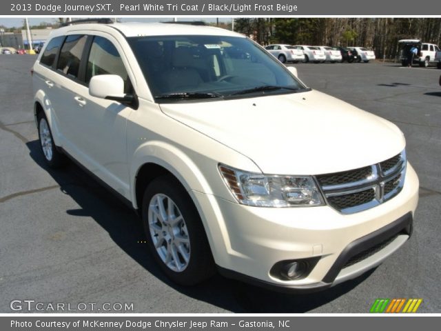 2013 Dodge Journey SXT in Pearl White Tri Coat