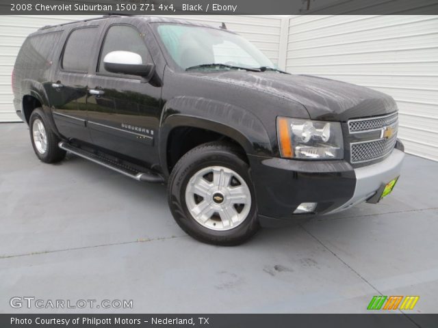 2008 Chevrolet Suburban 1500 Z71 4x4 in Black