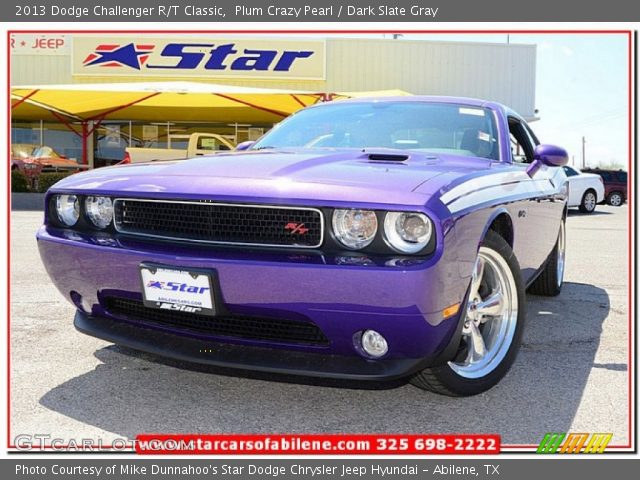 2013 Dodge Challenger R/T Classic in Plum Crazy Pearl