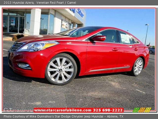 2013 Hyundai Azera  in Venetian Red Pearl