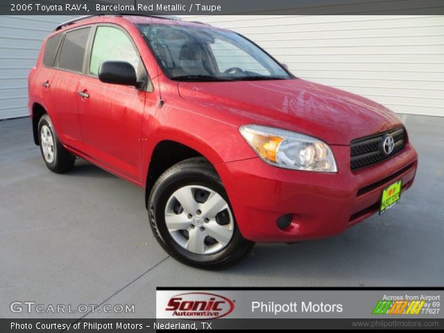 2006 Toyota RAV4  in Barcelona Red Metallic