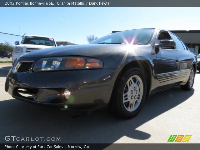 2003 Pontiac Bonneville SE in Granite Metallic