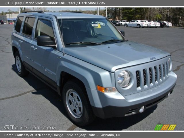 2013 Jeep Patriot Sport in Winter Chill Pearl