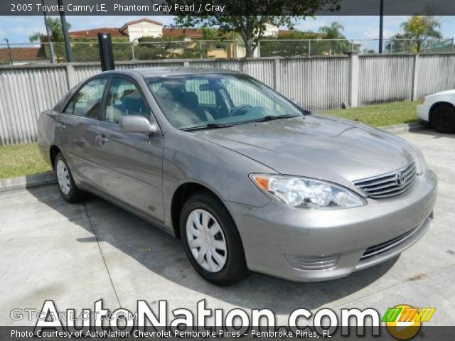 2005 Toyota Camry LE in Phantom Gray Pearl