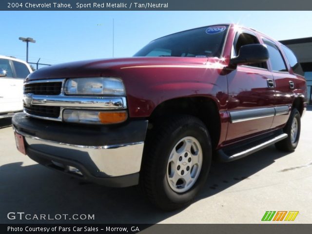 2004 Chevrolet Tahoe  in Sport Red Metallic