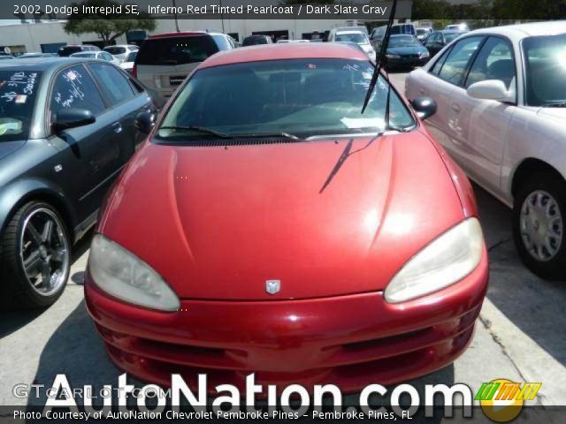 2002 Dodge Intrepid SE in Inferno Red Tinted Pearlcoat