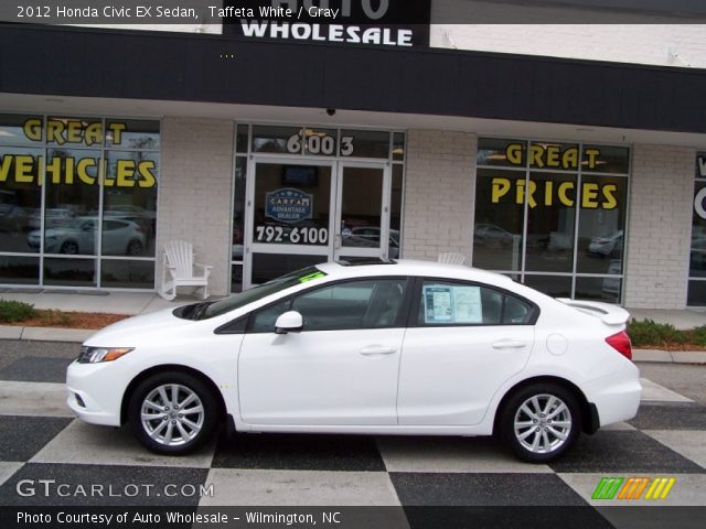 2012 Honda Civic EX Sedan in Taffeta White