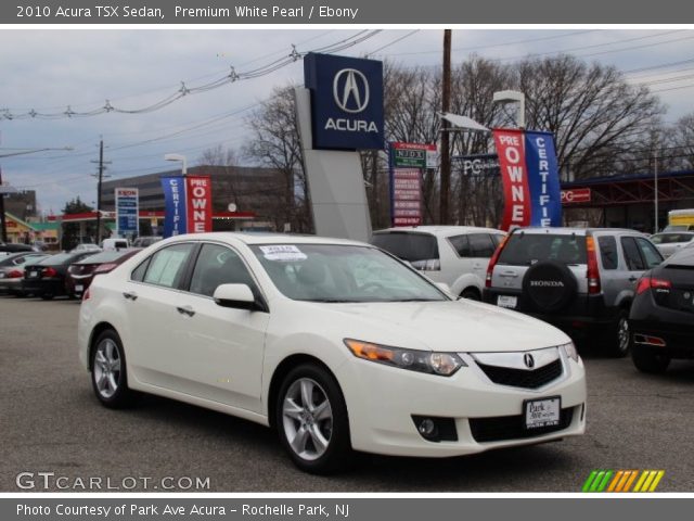 2010 Acura TSX Sedan in Premium White Pearl