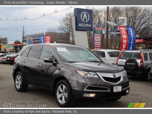 2010 Acura MDX Technology in Grigio Metallic