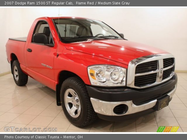 2007 Dodge Ram 1500 ST Regular Cab in Flame Red