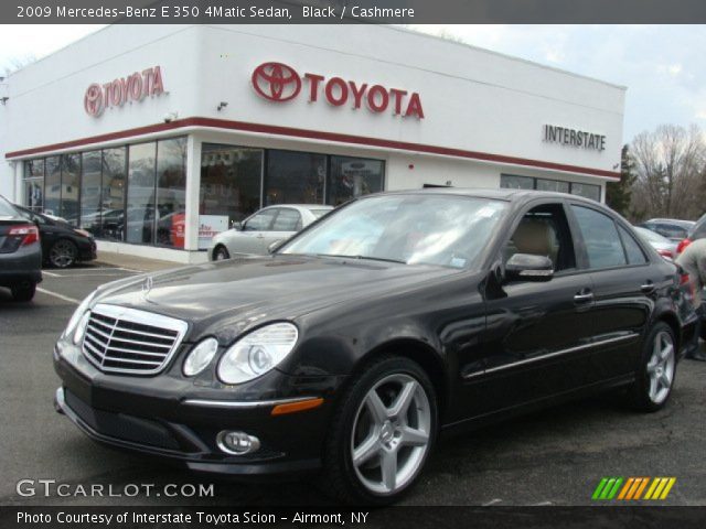 2009 Mercedes-Benz E 350 4Matic Sedan in Black