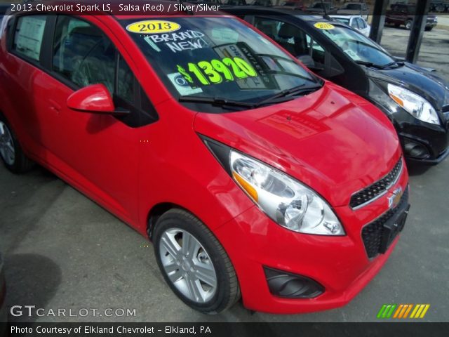 2013 Chevrolet Spark LS in Salsa (Red)