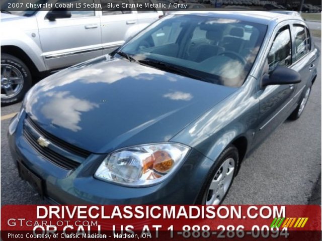2007 Chevrolet Cobalt LS Sedan in Blue Granite Metallic