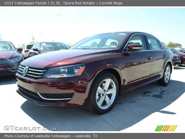 2013 Volkswagen Passat 2.5L SE in Opera Red Metallic